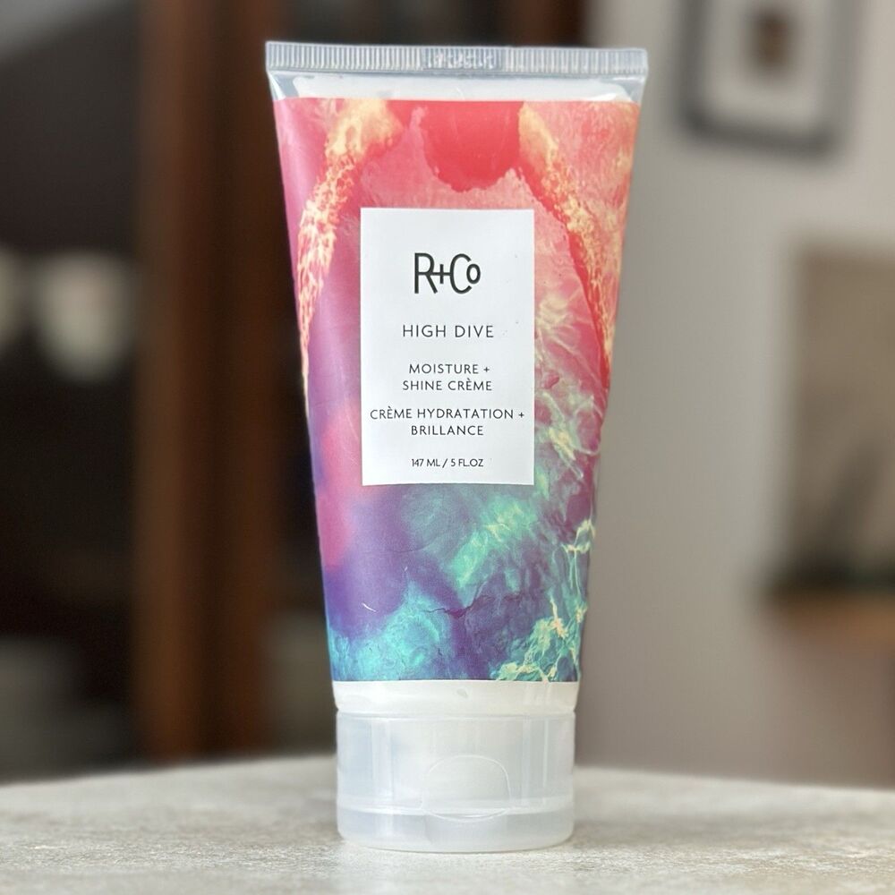 R+CO HIGH DIVE Moisture + Shine Hair Creme 5 oz Sealed